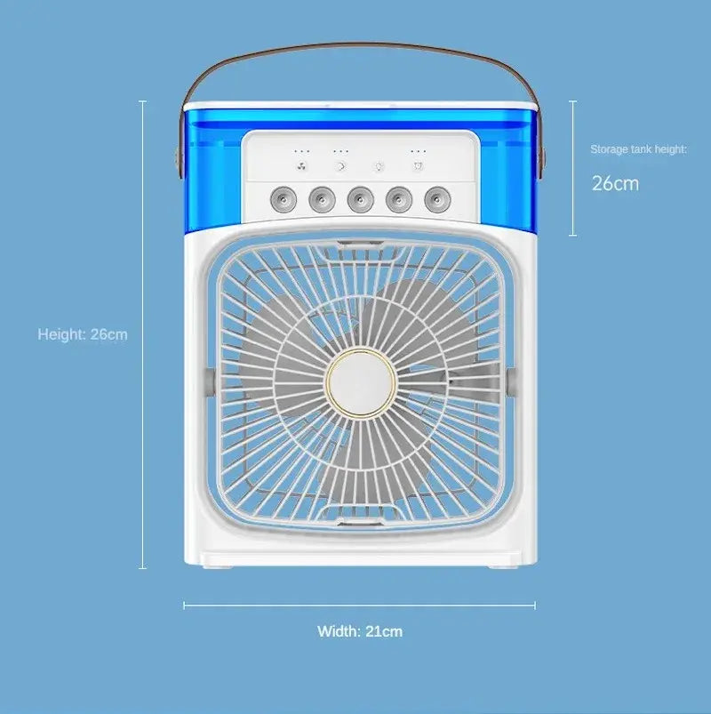 CoolBreeze Portable Humidifier & Air Conditioner Fan