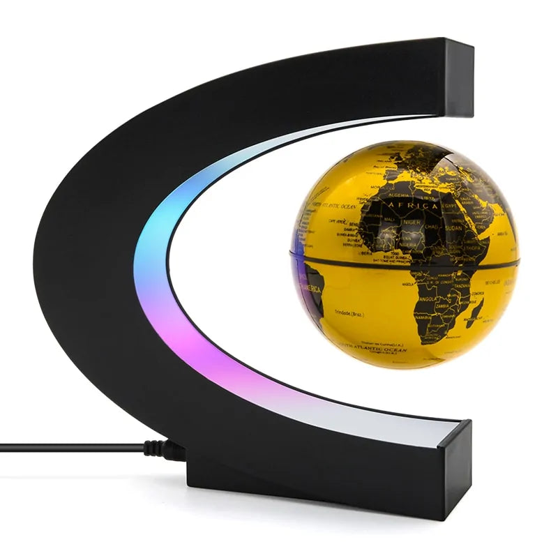 AeroGlow Levitating Globe Lamp