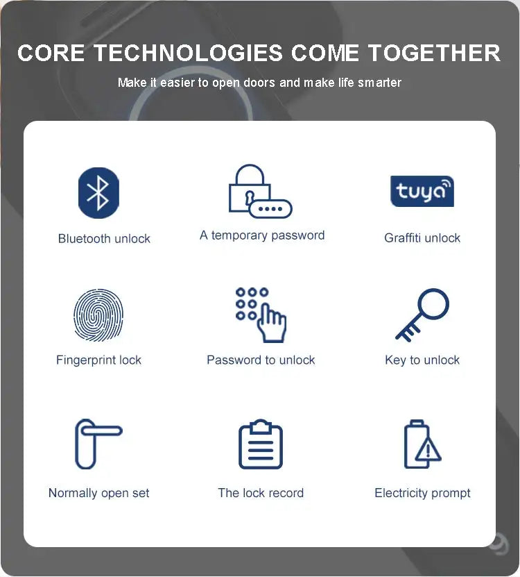 SecureTouch Fingerprint Door Lock