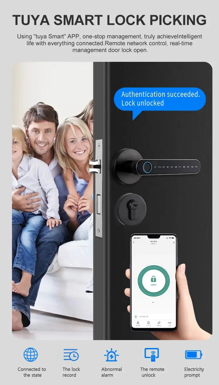 SecureTouch Fingerprint Door Lock