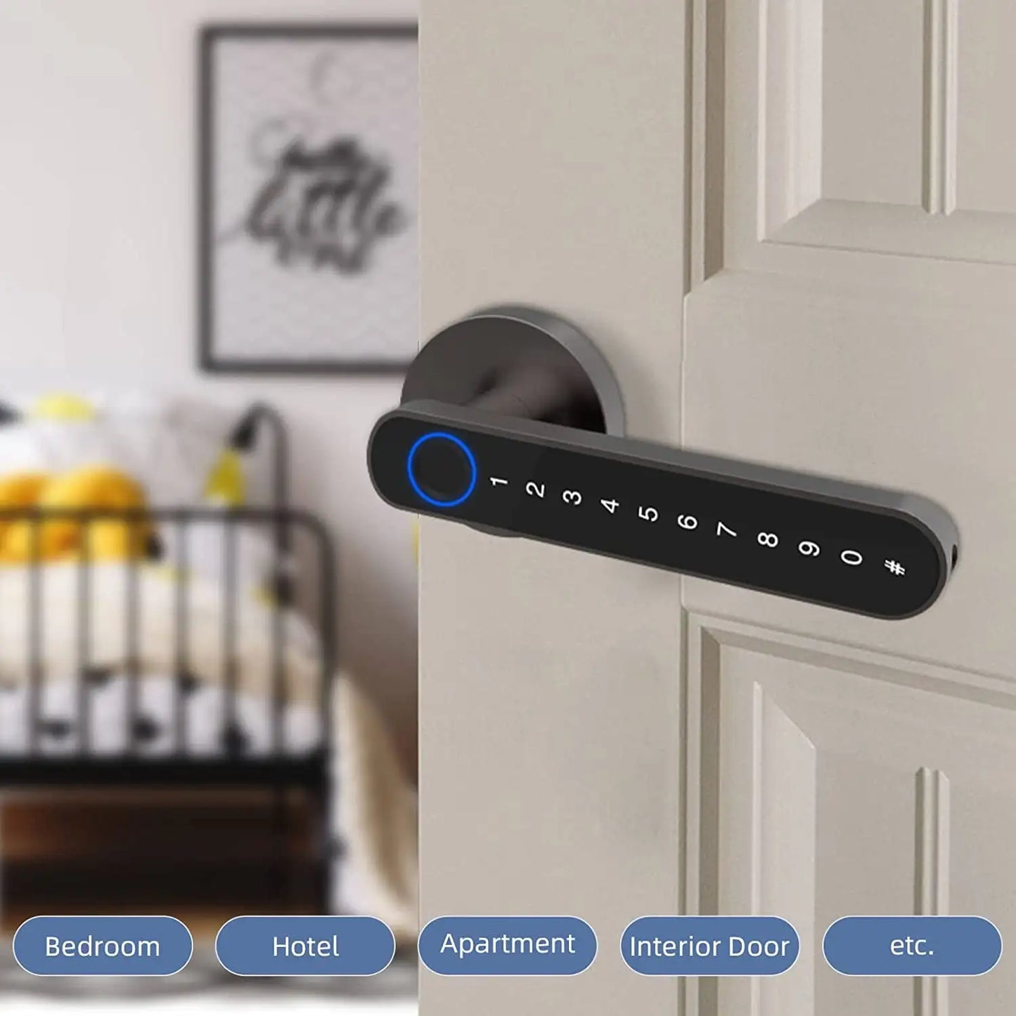 SecureTouch Fingerprint Door Lock